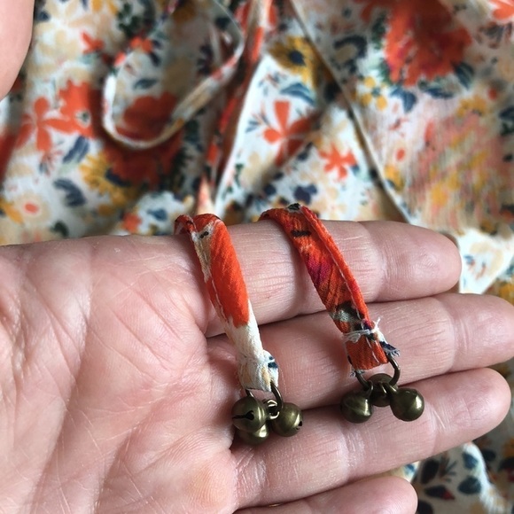 Free People Say It To Me Floral Bodysuit Long Sleeve Small Girly Feminine Boho - Picture 5 of 16